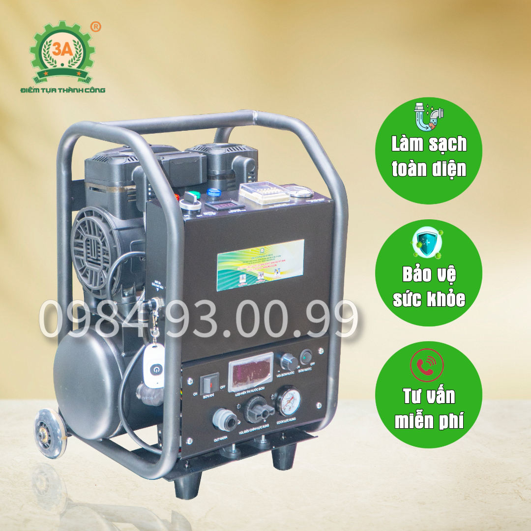 Máy vệ sinh đường ống nước thông minh 3A