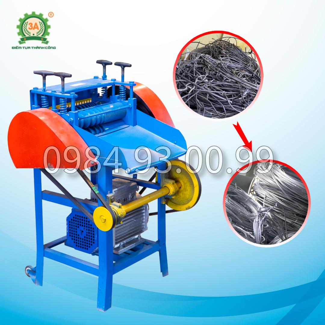 Máy tuốt dây điện phế liệu 3A2,2Kw