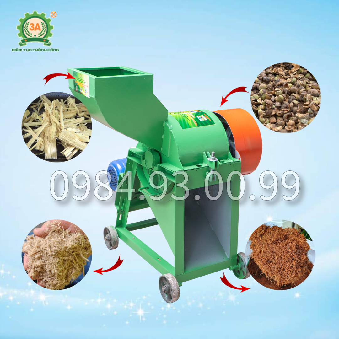 Máy xay xơ dừa 3A4kW