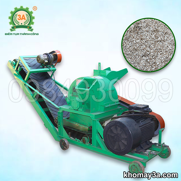 Máy băm dăm gỗ công suất lớn 3A45Kw
