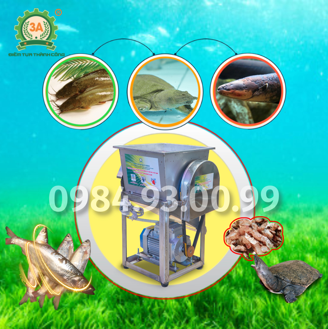 Máy cắt cá inox 3A2,2kW
