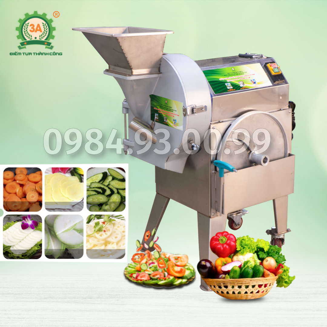 Máy thái rau củ quả đa năng 3A1,5kW