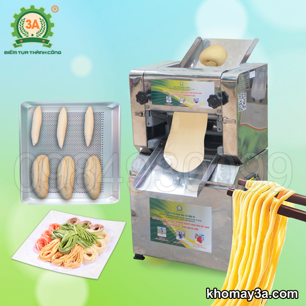 Máy cán bột mì 3A1,5Kw