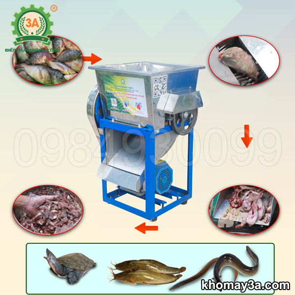 Máy cắt cá thủy sản 3A