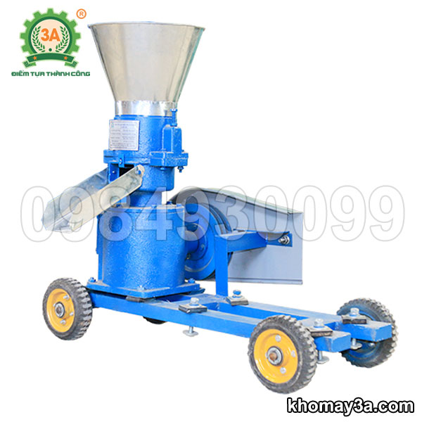 Máy ép cám viên chạy đầu nổ