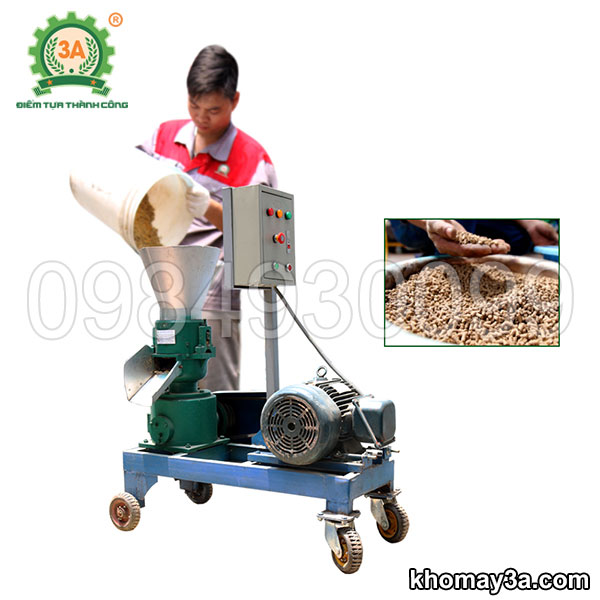 Máy ép cám viên trục đứng 3A7,5Kw