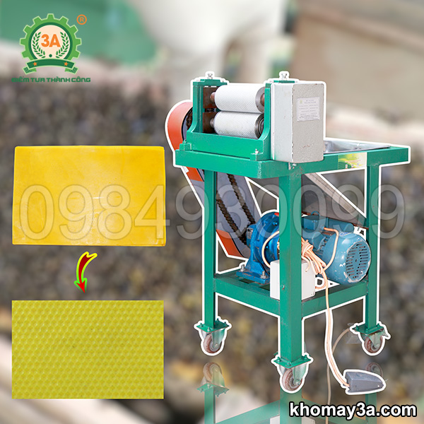 Máy ép chân tầng ong 3A2,2Kw