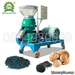 Máy ép than hoạt tính dạng viên 3A