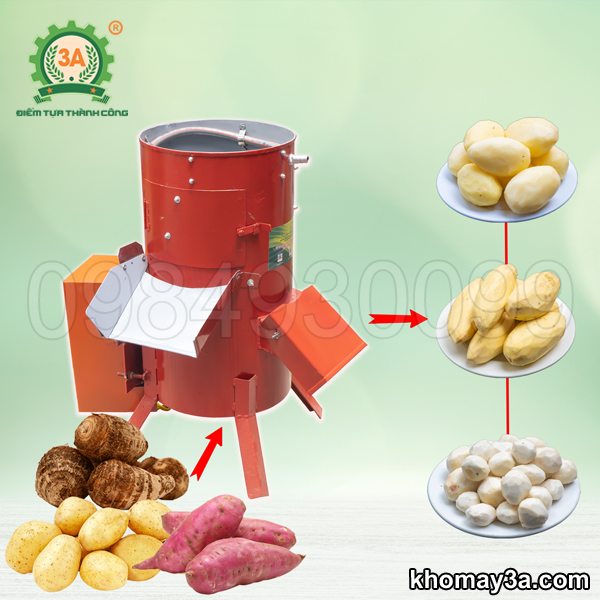 Máy gọt vỏ khoai tây tự động 3A