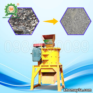 Máy nghiền bê tông phá dỡ công trình 3A37Kw