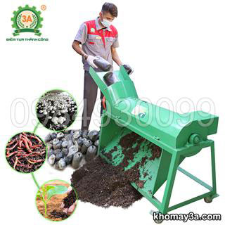 Máy phá bịch phôi nấm