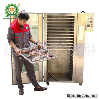 Máy sấy cá khô Inox