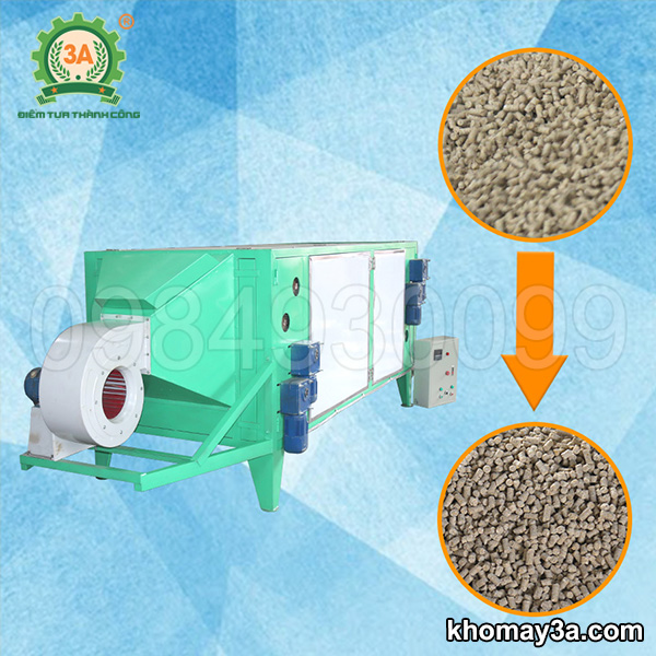 Máy sấy cám công nghiệp có băng tải 3A