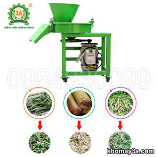Máy thái chuối cho hươu