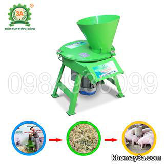 Máy thái chuối dạng hạt 3A2,2Kw