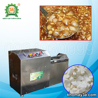 Máy thái cùi bưởi hạt lựu 3A370W