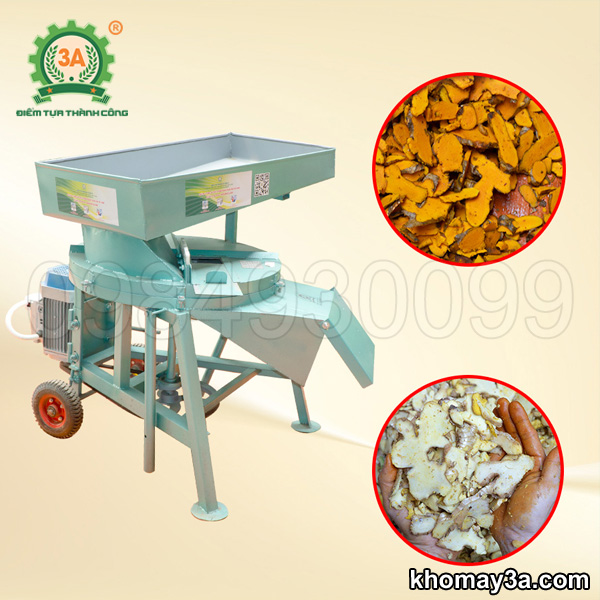 Máy thái gừng, nghệ tươi 3A1,5Kw