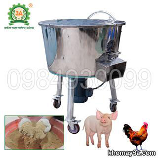 Máy trộn cám cho heo 3A3Kw 380V