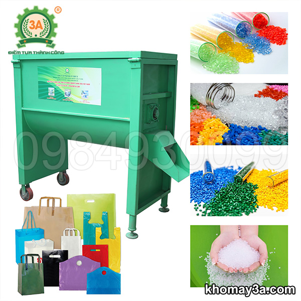 Máy trộn hạt nhựa trục ngang 3A3Kw