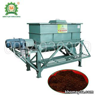 Máy trộn thức ăn chăn nuôi trục ngang