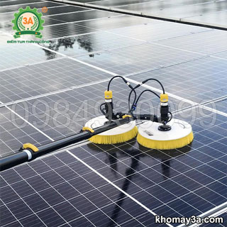Máy vệ sinh pin năng lượng mặt trời 3A
