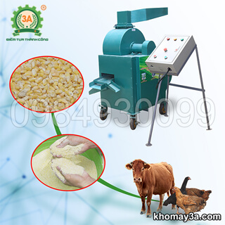 Máy xay ngô mảnh công suất lớn 3A5,5KW