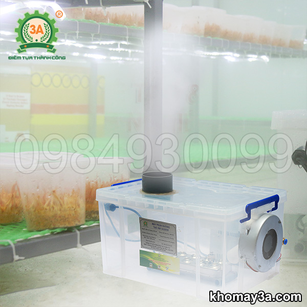 thiết bị phun sương tạo ẩm phòng trồng đông trùng hạ thảo 3A260W