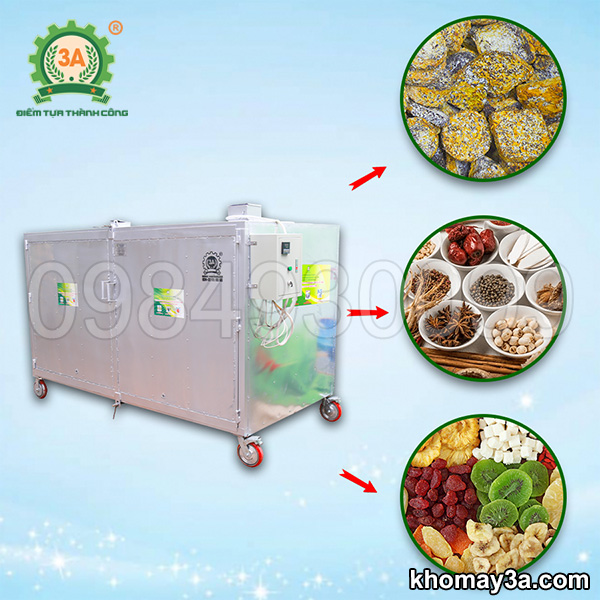 Tủ sấy dược liệu 3A 14 khay