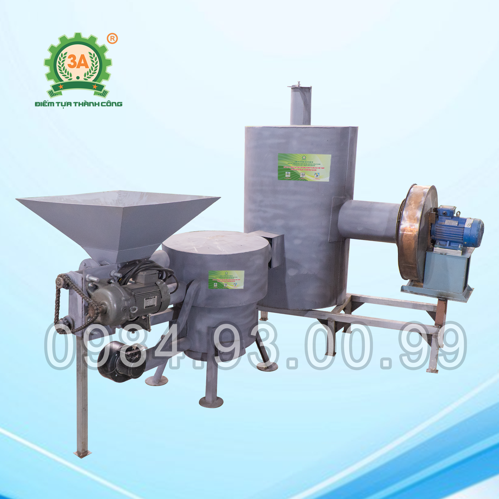 Lò Đốt Biomass Cấp Nhiệt Công Nghiệp 3A