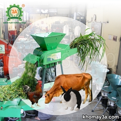 Máy băm cỏ 3A3Kw Máy băm cỏ 3A3Kw