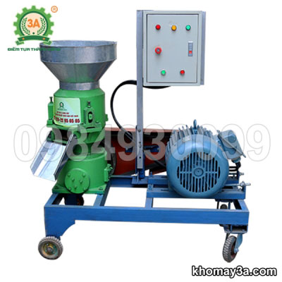 Máy ép viên phân