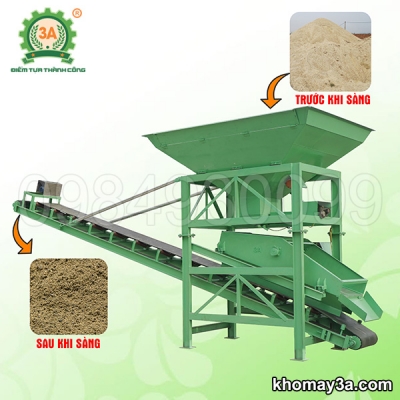 Dây chuyền sàng cát công nghiệp 3A
