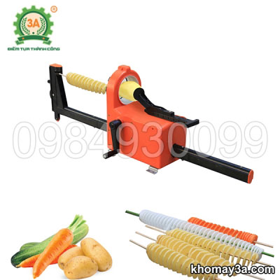 Dụng cụ cắt khoai tây lốc xoáy 3A
