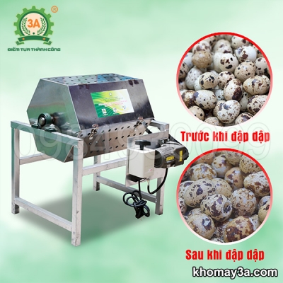 Máy đập dập vỏ trứng chim cút 3A25W