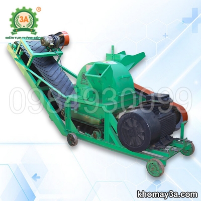 Máy băm dăm gỗ công suất lớn 3A45Kw