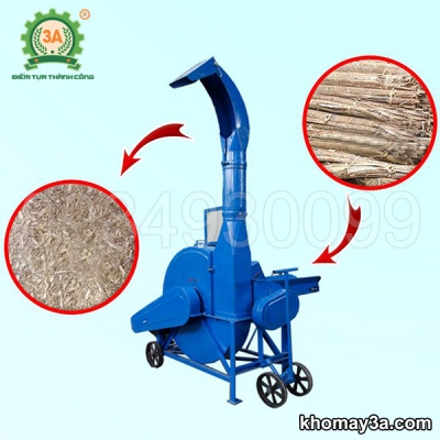 Máy băm rác ván bóc, vỏ cây 3A 9Z6A