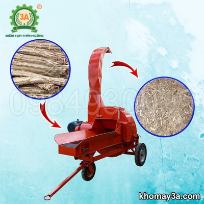 Máy băm rác ván lạng, vỏ cây 3A9Z9A
