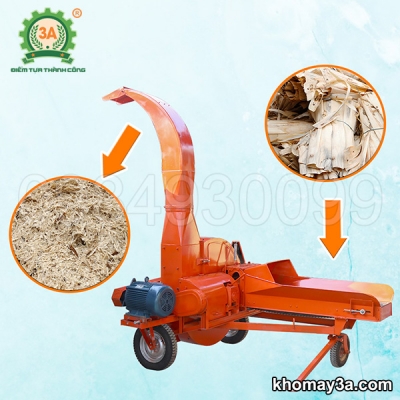 Máy băm rác ván lạng, vỏ cây 3A9Z9A