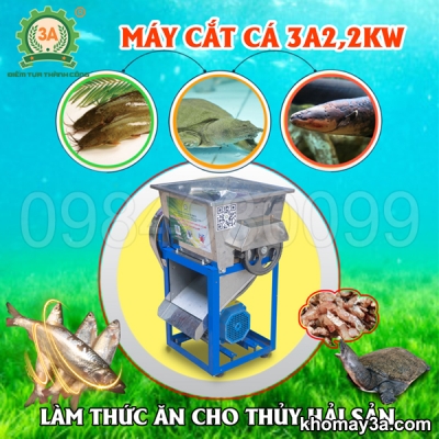 Máy cắt cá thủy sản 3A2,2Kw 1