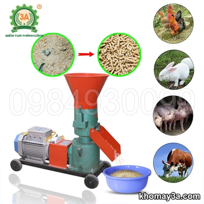 Máy ép cám viên cho heo 3A3,5kw