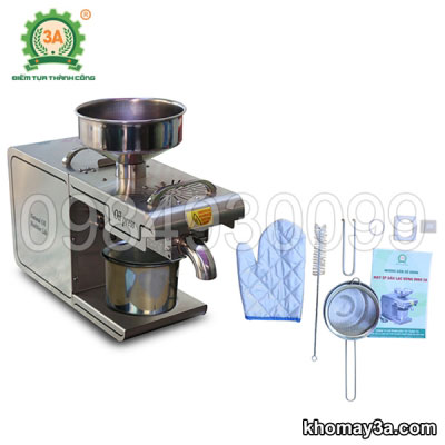 Mua máy ép dầu đậu phộng inox 3A