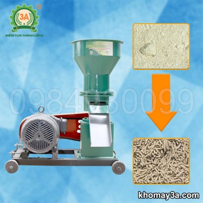 Máy ép viên thức ăn chăn nuôi đa năng 3A5,5kw