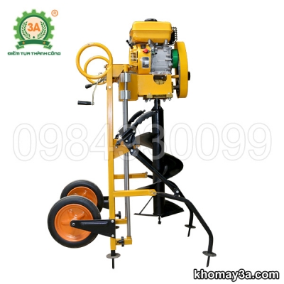 Máy khoan đất có giá đỡ 3A7,5Hp