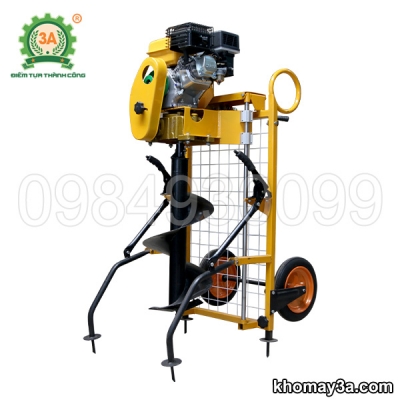 Máy khoan đất có giá đỡ 3A7,5Hp