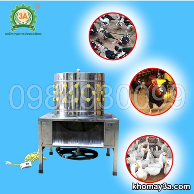 Máy làm lông vịt siêu sạch 3A1,5Kw