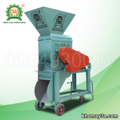 Máy đánh tơi phân hữu cơ hai tầng 3A3Kw