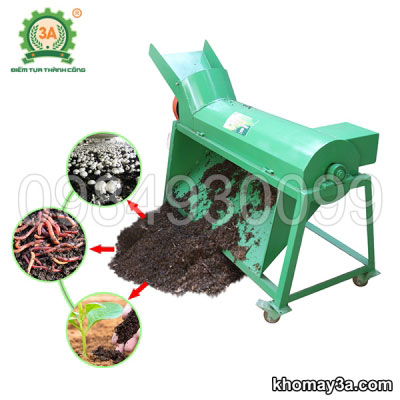 Máy phá bịch phôi nấm