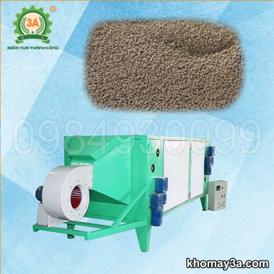 Máy sấy cám công nghiệp có băng tải 3A