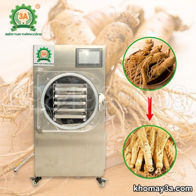Máy sấy thăng hoa hoa trà, hoa hồng 3A 5Kg/mẻ