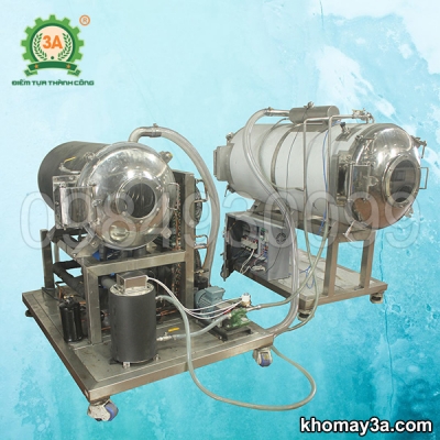 Máy sấy thăng hoa trái cây công nghiệp 3A 70kg/mẻ